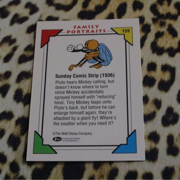 Sunday Comic Strip #159 Disney Card - Picture 2 of 2